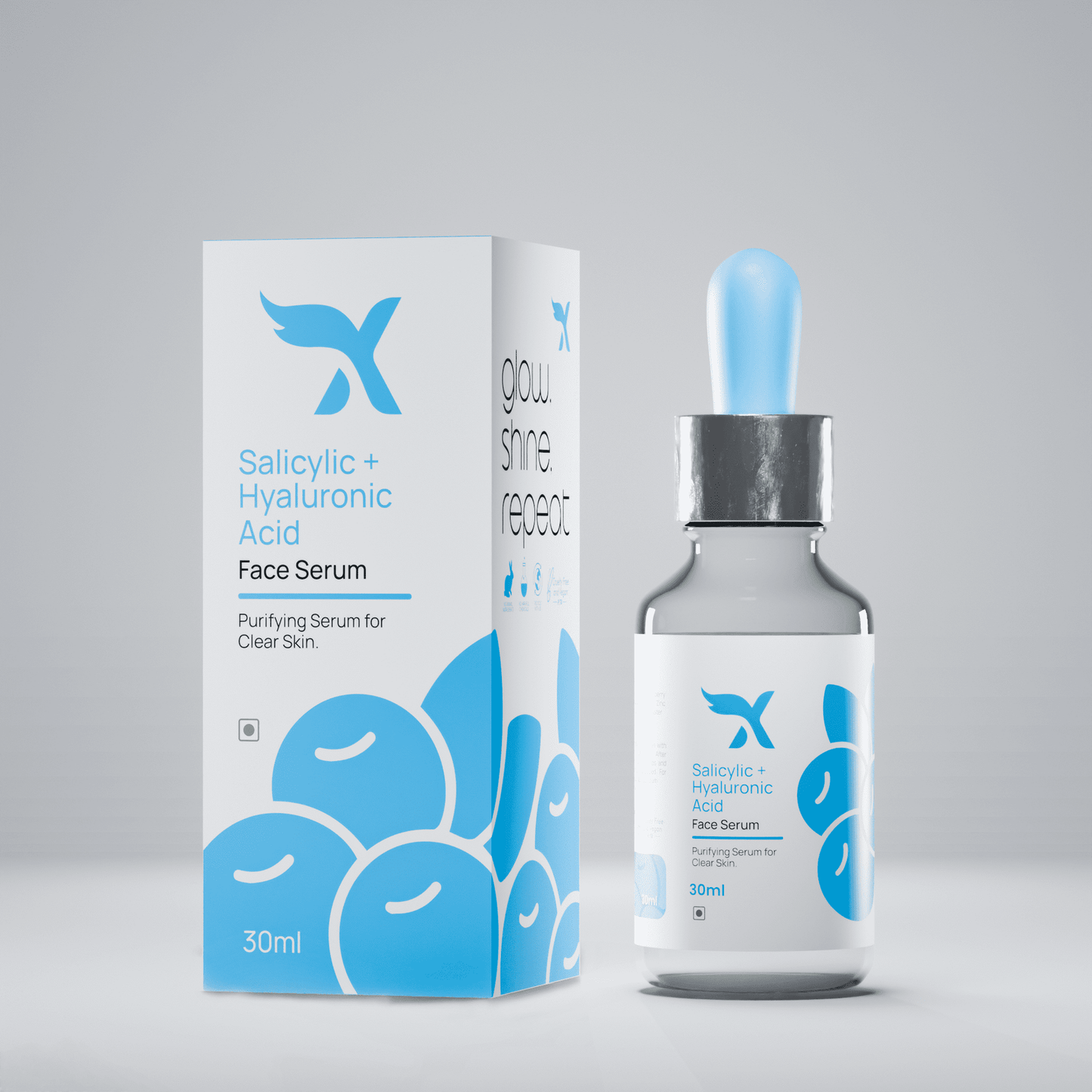 2% Salicylic + Hyaluronic Acid Face Serum