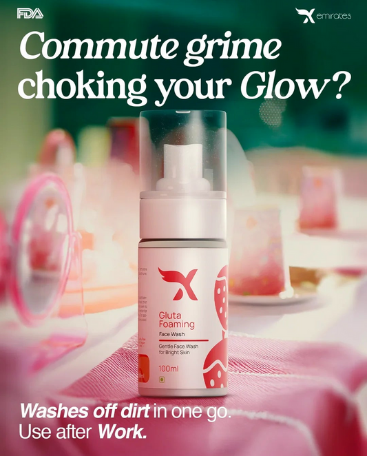 Gluta Foaming Facewash