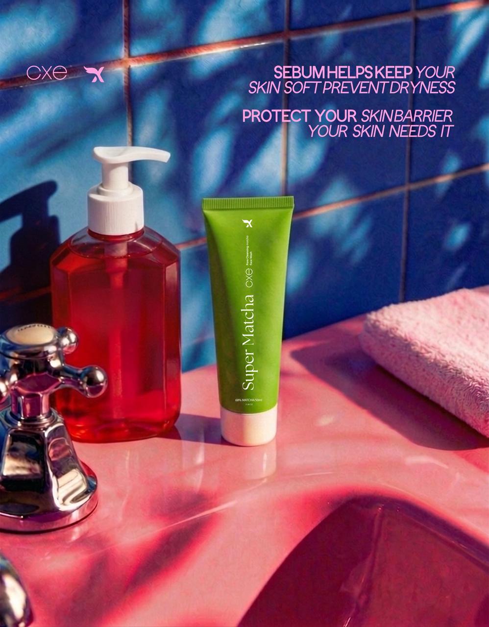 Super Matcha Cream Face Wash