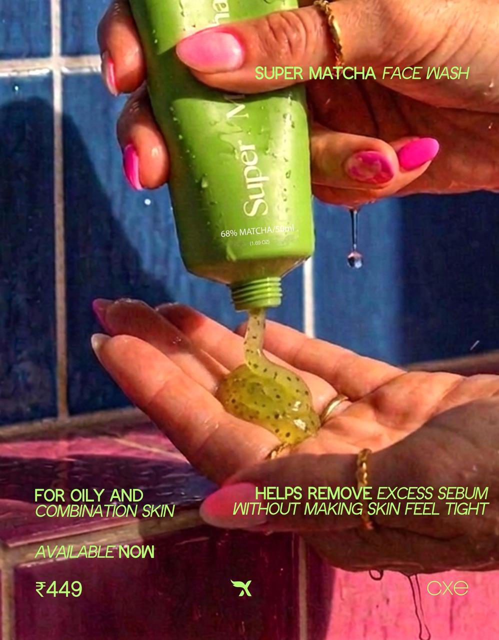 Super Matcha Cream Face Wash