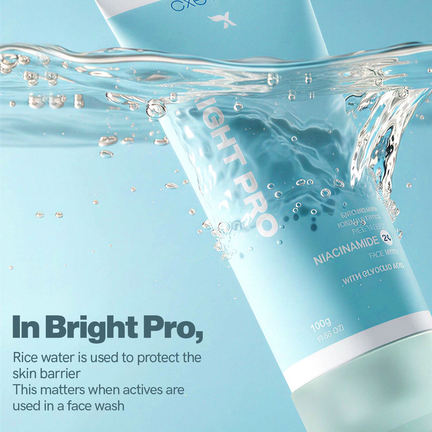 BrightPro Cream Face Wash
