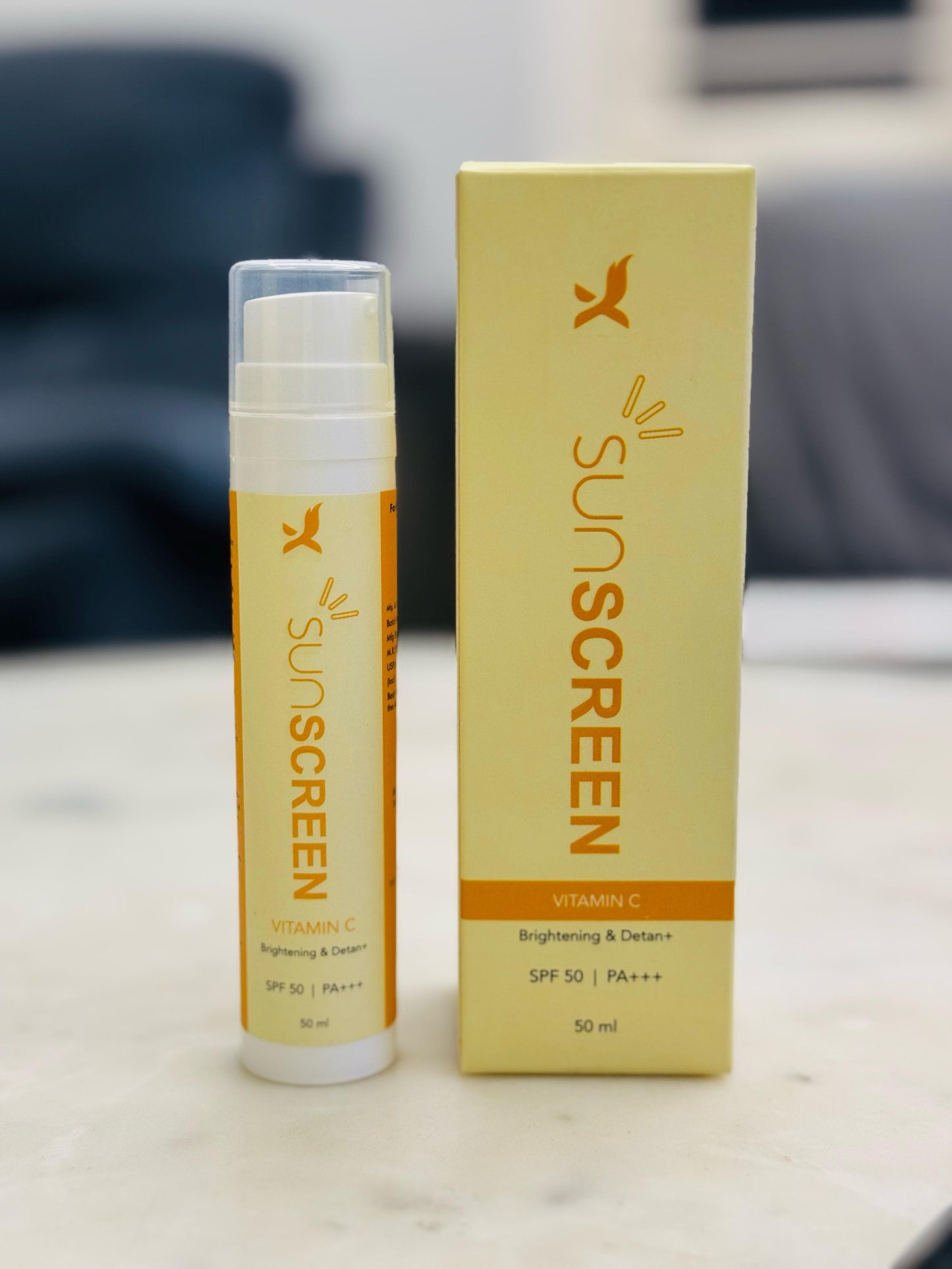 Sunscreen + Moisturizer (SPF 50 PA+++)