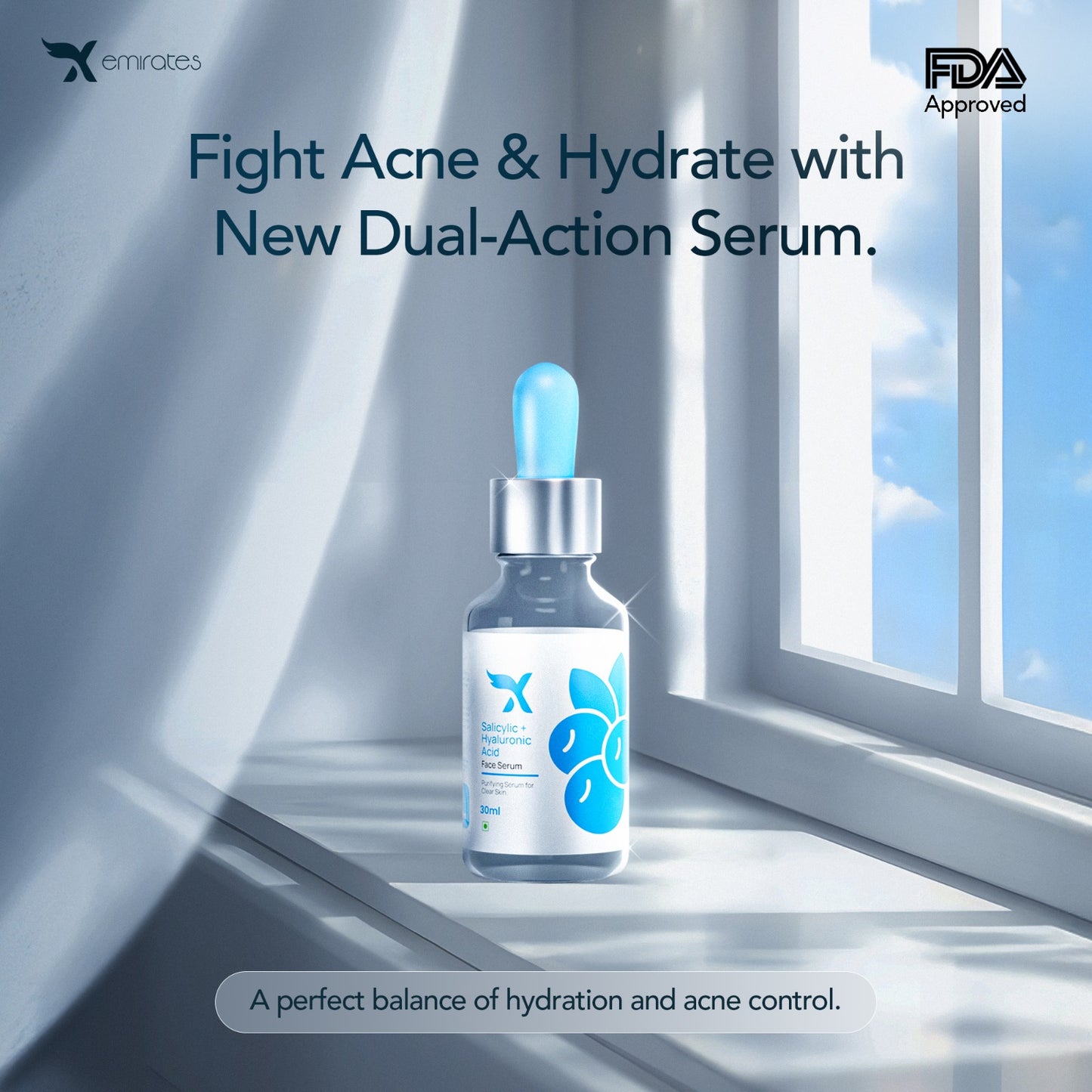 2% Salicylic + Hyaluronic Acid Face Serum