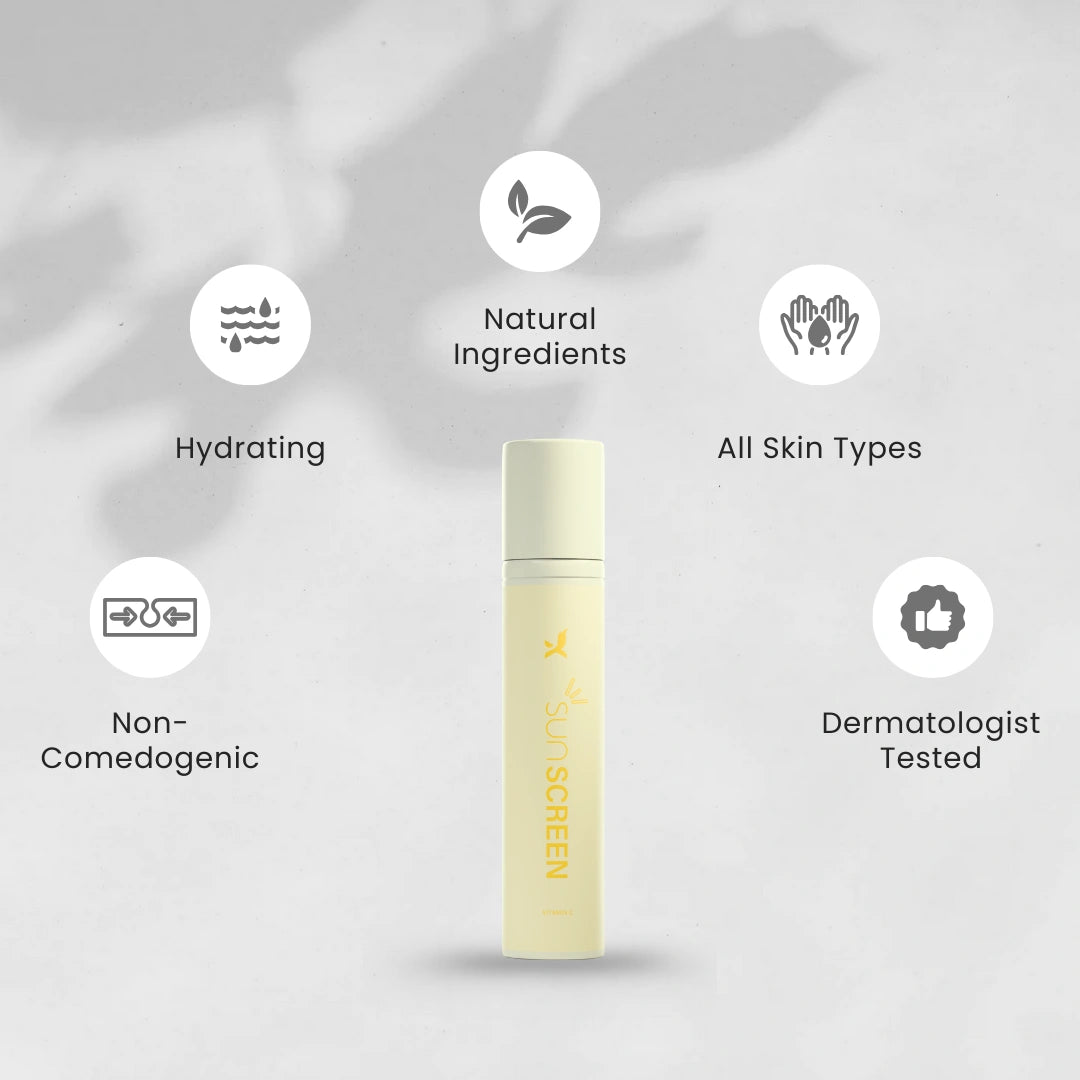 Sunscreen + Moisturizer (SPF 50 PA+++)