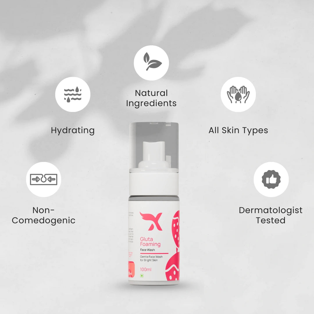 Gluta Foaming Facewash
